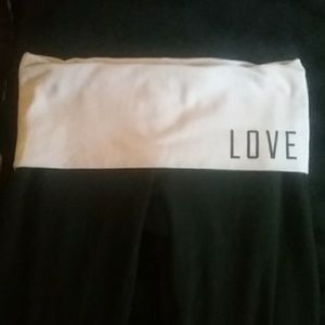 Victoria's Secret pink yoga pants